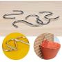 30 Sets of S-Shaped Hooks, Heavy-Duty-S-Shaped Hooks for Hanging pots and Pans, S-Shaped Hooks for Clothes, Towels, Plants, Kitchen Utensils, 3.14 inches