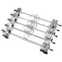ajzdnzvr 1pc Wide Metal Clothes Hangers Adjustable For Trouser Skirt with Clips