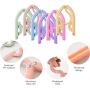 MIAOKE 24 Pcs Travel Hangers, Portable Folding Clothes Hangers for Coat, Pants, Skirt, Jackets and Dress, Foldable Clothes Drying Rack for Kids and Adults