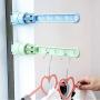 HJYPYJ Magic Hanger,Portable PP Folding Hanger,Adjustable Space-Saving Organizer Hangers, Non-Slip/Pink / 1 pcs