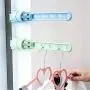 HJYPYJ Magic Hanger,Portable PP Folding Hanger,Adjustable Space-Saving Organizer Hangers, Non-Slip/Pink / 1 pcs HJYPYJ Magic Hanger,Portable PP Folding Hanger,Adjustable Space-Saving Organizer Hangers, Non-Slip/Pink / 1 pcs