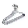 Quality Plastic Non Velvet Non-Flocked Thin Compact Hangers Swivel Hook Gray (50) Quality Plastic Non Velvet Non-Flocked Thin Compact Hangers Swivel Hook Gray (50)
