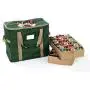 Covermates Keepsakes 4PC Christmas Storage Set (48" Tree Storage Bag + 30" Wreath Storage + Deluxe Gift Wrap +24-96PC Ornament Storage Bag) ? Superior Protection - Holiday Storage - Green