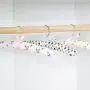 New 1set / 5pcs Clothes Hanger Colorful Blossom Sponge Padded Clothes Hanger Rack for Clothes Clothes Rack Wardrobe