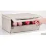 mDesign Fabric Large Storage Boxes Bin with Clear Window and Hinged Lid - Holder for Mens and Womens Dress Shoes, Boots, Pumps, Sandals, Flats - Modern Closet Organizer Solution - 2 Pack - Linen/Tan mDesign Fabric Large Storage Boxes Bin with Clear Window and Hinged Lid - Holder for Mens and Womens Dress Shoes, Boots, Pumps, Sandals, Flats - Modern Closet Organizer Solution - 2 Pack - Linen/Tan