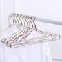 High-tech type 5/10PCS Aluminum Alloy Clothes Hanger Anti Skid Clothes Hanging Wardrobe Storage No Trace Clothes Drying Rack,4-5PCS