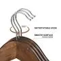 HOUSE DAY Wooden Hangers 20 Pack Wooden Clothes Hanger Wooden Coat Hanger Bulk Walnut Smooth Finish Premium Wooden Hanger for Clothes Dress Suit HOUSE DAY Wooden Hangers 20 Pack Wooden Clothes Hanger Wooden Coat Hanger Bulk Walnut Smooth Finish Premium Wooden Hanger for Clothes Dress Suit