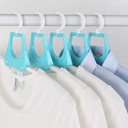 Drying Racks & Nets - 5 Pcs Portable Folding Clothes Hangers Foldable Drying Rack - Dry Dry Dryer Airer Hanger Cloth Catch Nets Trouser Laundry Fold 600 Travel Solar Hanger Hanger Hanger