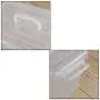 Fiaze 4-Pack 6 Quart Clear Latch Storage Boxes with Lid, Handle and Latches Fiaze 4-Pack 6 Quart Clear Latch Storage Boxes with Lid, Handle and Latches