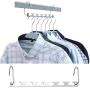 10pcs Metal Multifunctional Hangers Clothes Hanger with Hook Metal Iron Hanger Useful Home Supplies 10pcs Metal Multifunctional Hangers Clothes Hanger with Hook Metal Iron Hanger Useful Home Supplies