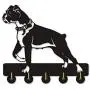 Creative Animal Theme Clothes Hooks Boxer Dog Silhouette Decorative Wooden Wall Hanger Coat Hook Unique Wall Art Indoor Decoration Wall Sticker,Black Creative Animal Theme Clothes Hooks Boxer Dog Silhouette Decorative Wooden Wall Hanger Coat Hook Unique Wall Art Indoor Decoration Wall Sticker,Black