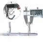 Hook Rail Rack on Wall Mounted - 11 Inch Coat Hooks, Wall Mounted Hangers with 304 Stainless Steel (Brushed Nickel)