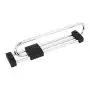 DealMux Wardrobe Cupboard 250mm Long Top Mount Pull Out Retractable Rail Close Hanger Black DealMux Wardrobe Cupboard 250mm Long Top Mount Pull Out Retractable Rail Close Hanger Black