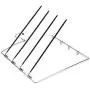 Nature Smile Clothes Pants Hangers 2pack Multi Layers Metal Pants Slack Hangers,Non-Slip 4-Tier Swing Arm Pants Hangers Rack Closet Storage Organizer for Trousers Jeans Scarf Skirts Hanging