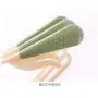zhihuoyou Adult Unmarked Hanger Wide-Shoulder Plastic Hanger Clothing Rack Pants Rack Anti-Slip Clothes Rack 10 Packs Nordic Green