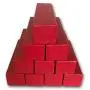 LOT OF 10 - SINGLE ROW 2x2 STORAGE BOXES For Coins in Plastic, Vinyl, Paper and Cardboard Flip Holders