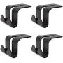 Headrest Hooks for Car, Car Seat Hooks, Purse Hooks for Car Handbag Clothes Coats Grocery Bags（4 Pack)