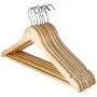 5pcs Solid Wood Clothes Hanger Drying Rack Clothing Store Shop Display Show Suit Shirt Trousers Underwear Closet Organizer 5pcs Solid Wood Clothes Hanger Drying Rack Clothing Store Shop Display Show Suit Shirt Trousers Underwear Closet Organizer