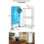 Clothes Dryer Portable Drying Rack for Laundry 1200W - 33 LB Capacity Energy Saving (Anion) Folding Dryer Quick Dry & Efficient Mode Digital Automatic Timer with Remote Control