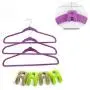 20Pcs Mini Flocking Hooks for Clothes Hanger Closet Organizer Travel Clothes Hanging Organizer Coat Hooks Color Random 20Pcs Mini Flocking Hooks for Clothes Hanger Closet Organizer Travel Clothes Hanging Organizer Coat Hooks Color Random