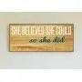 Race Medal Holder/Running Medal Hanger SHE BELIEVED SHE COULD SO SHE DID- Wood Wall Mounted Medal Organizer. CUSTOMIZATION Available Race Medal Holder/Running Medal Hanger SHE BELIEVED SHE COULD SO SHE DID- Wood Wall Mounted Medal Organizer. CUSTOMIZATION Available