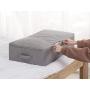 iwill CREATE PRO Under Bed Storage Containers, Underbed Shoe Storage Organizer Boxes with Lids, Blankets, Cloth Storage Bins. Dark Gray