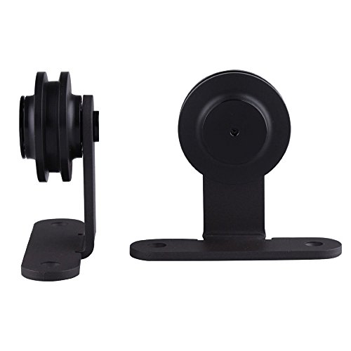 WINSOON Sliding Bypass Barn Wood Door Hardware Accessories Steel T Shaped Hanger (2PCS Roller) WINSOON Sliding Bypass Barn Wood Door Hardware Accessories Steel T Shaped Hanger (2PCS Roller)