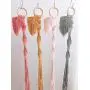 Macrame Plant Hanger Leaf Feather Tassel Pink Mustard Sage Natural BOHO Decor Dorm Nursery Macrame Plant Hanger Leaf Feather Tassel Pink Mustard Sage Natural BOHO Decor Dorm Nursery
