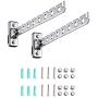 ASHOP Wall Mount Clothes Hanger Rack Wall Clothes Hanger Stainless Steel Clothes Hooks with Swing Arm Holder Closet Organizers and Storage 2 Pack ASHOP Wall Mount Clothes Hanger Rack Wall Clothes Hanger Stainless Steel Clothes Hooks with Swing Arm Holder Closet Organizers and Storage 2 Pack