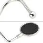 BeautyMood 2PCS Christmas Stocking Holders, Mantel Hooks Hanger Non-Skid Design Christmas Safety Hang Grip Stockings Clip for Party Decoration (Silver)