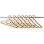 10pcs Wood Wooden Clothes Coat Hanger 12cm Long Baby Children Clothes Hangers Organizer House Storage Tools