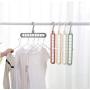 10pcs Random Color Space Saver Saving Wonder Metal Magic Hanger Clothes Closet Organize Hook