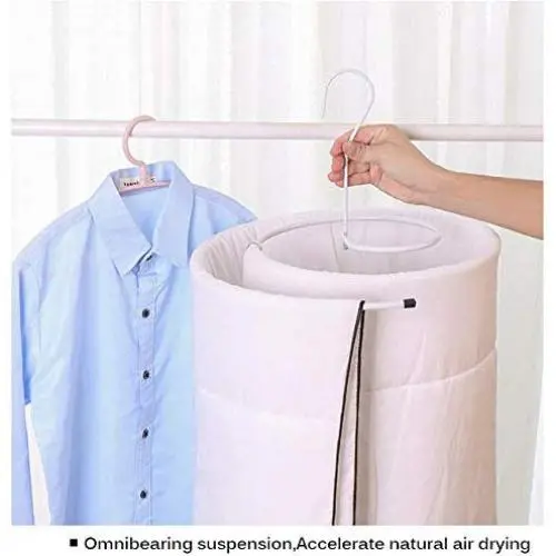 Drying Rack Spiral Shaped Hanger Rotating Quilt Drying Storage Rack Round Quilt Blanket Outside Indoor Clothes Hanger 2pcs Drying Rack Spiral Shaped Hanger Rotating Quilt Drying Storage Rack Round Quilt Blanket Outside Indoor Clothes Hanger 2pcs