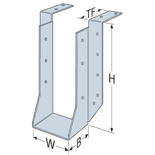 Simpson Strong Tie HU610TF 6x10 Heavy Duty Top Flange Joist Hanger