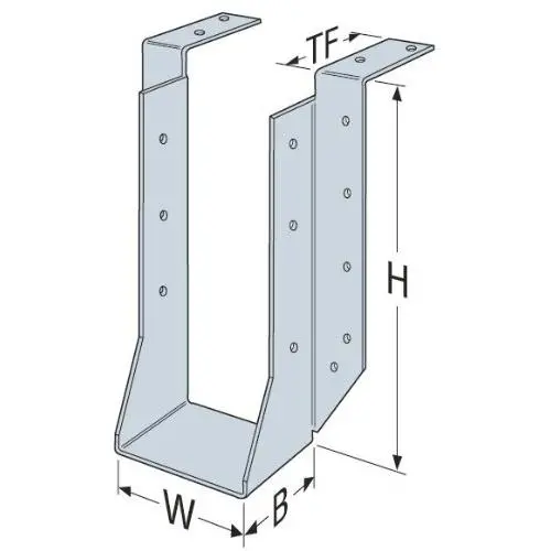 Simpson Strong Tie HU610TF 6x10 Heavy Duty Top Flange Joist Hanger