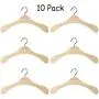 10pcs Wooden Non-Slip Space Saving Mini Laundry Hook Clothes Hangers Drying Rack for Dolls Shirts Dresses Sweaters Decoration 10pcs Wooden Non-Slip Space Saving Mini Laundry Hook Clothes Hangers Drying Rack for Dolls Shirts Dresses Sweaters Decoration