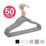 MIZGI Premium Kids Velvet Hangers (Pack of 50) with Copper/Rose Gold Hooks,Space Saving Ultra Thin,Non Slip Hangers use for Childrens Skirt Dress Pants,Clothes Hangers by (Gray) MIZGI Premium Kids Velvet Hangers (Pack of 50) with Copper/Rose Gold Hooks,Space Saving Ultra Thin,Non Slip Hangers use for Childrens Skirt Dress Pants,Clothes Hangers by (Gray)