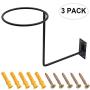 3 Pack Motorcycle Accessories Helmet Holder Helmet Hanger Rack Wall Mounted Hook for Coats, Hats, Caps