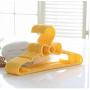 20pcs Childrens Bow Hanger Home Baby Clothes Hanger Random Color