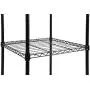 Finnhomy Heavy Duty Wire Shelving Garment Rack for Closet Organizer Portable Clothes Wardrobe Storage with Adjustable Shelves and Hangers,Thicken Steel Tube,Black Finnhomy Heavy Duty Wire Shelving Garment Rack for Closet Organizer Portable Clothes Wardrobe Storage with Adjustable Shelves and Hangers,Thicken Steel Tube,Black