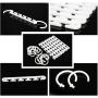 10Pcs Magic Hanger for Clothes Hangers Space Saver Wardrobes Clothes Organizer Storage Multifunction Closet Clothing Hook 10Pcs Magic Hanger for Clothes Hangers Space Saver Wardrobes Clothes Organizer Storage Multifunction Closet Clothing Hook