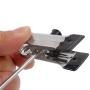 TOPBATHY Pants Skirt Slack Clothes Hangers with Two Non Slip Adjustable Clips for Coat Trouser Pants 10pcs(28 x 7.5 x 2cm)