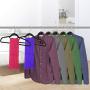 ZENY Premium Velvet Suit Hangers 100 Pack Non Slip Black Clothes Hanger Hook 360 Swivel Ultra Thin