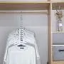 Yuqianjin （4 Pieces） Space Saving Clothes Hangers -Creative Multi-Function Hangers Home Balcony Wardrobe Magic Storage Rotating Anti-Slip Drying Rack (Color : Pink)