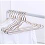 10pcs Random Color Thicker Aluminum Alloy Drying Racks, Home Seamless Hanger Anti-Slip Clothing Hanger Anti-Rust Windproof Dress Cloth Rack