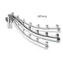 Anpatio Stainless Steel Folding Wall Mounted Clothes Hanger Coat Rack Detachable Sturdy Swing Arm Design Space Saver with Screws for Closet Laundry Room Dryer Anpatio Stainless Steel Folding Wall Mounted Clothes Hanger Coat Rack Detachable Sturdy Swing Arm Design Space Saver with Screws for Closet Laundry Room Dryer