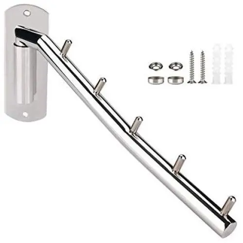 Alinory Clothes Hanger,Stainless Steel Wall Mounted Clothes Hanger with Swivel Arm Clothing Organizer Drying Rack Alinory Clothes Hanger,Stainless Steel Wall Mounted Clothes Hanger with Swivel Arm Clothing Organizer Drying Rack