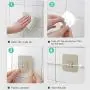 Hooks for Hanging Key Hanger Clothes Holder Kitchen Rails Bathroom Housekeeper Home Organizer Door Adhesive Hook On The Wall