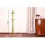 HGXC Solid Wood Floor Coat Rack, Modern Vertical Clothes Rack Bedroom Hanger high 171cm Clothes Hook (Color : A)