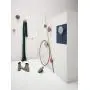 Emorden Furniture The Dots Coat Hooks Set of 5(3 Small/1 Medium/1 Large), Colorful Ash Wood Wall Hanger Rack, Scatter the Wall to Display Hats, Scarves,Clothes etc. (S:Blue/Red/Black M:Pink L:Natural)